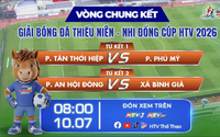 Trực tiếp: Thi đấu U11 tứ kết 1-2 | VCK Giải bóng đá "Ước mơ sân cỏ" Cúp HTV 2026
