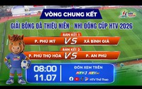 LIVE Bán kết 1 U11 Vòng chung kết Cúp HTV