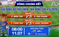 LIVE Bán kết 2 U13 Vòng chung kết Cúp HTV