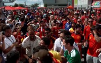 Cổ động viên Tây Ban Nha vỡ òa khi La Roja giành vé vào chung kết World Cup 2026