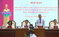 Công bố Lệnh của Chủ tịch nước về ba Pháp lệnh mới