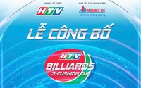 Trực tiếp: Lễ công bố Giải Billiards Carom 3 băng quốc tế HTV - Cúp Becamex IJC 2026