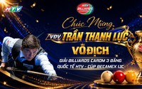 Trần Thanh Lực vô địch Giải Billiards 3 băng Quốc tế HTV Cup Becamex IJC 2026