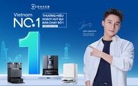 ECOVACS được ghi nhận là thương hiệu robot hút bụi bán chạy số 1 tại Việt Nam (giai đoạn 2025 - 2026)