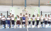Giải Pickleball “Cùng con đi tiếp cuộc đời” trao 500 triệu đồng học bổng