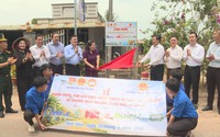 Thắp sáng tuyến đường tuần tra biên giới, góp phần nâng cao đời sống người dân