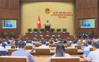 Quốc hội nghe báo cáo về sửa đổi 05 luật