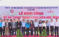 Thêm không gian xanh, nâng tầm chất lượng sinh hoạt tại Công viên Hóc Môn