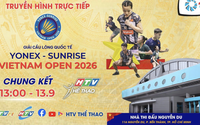 Trực tiếp: Chung kết và trao giải - Giả cầu lông quốc tế YONEX - SUNRISE Việt Nam Open 2026 | 13/9