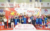 Futsal Cúp Quốc gia 2026: Thái Sơn Bắc lập hat-trick lịch sử