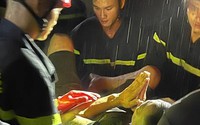 Tai nạn giao thông trên cao tốc Đà Nẵng - Quảng Ngãi, hai nạn nhân được cứu trong đêm
