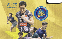 Yonex Sunrise Vietnam Open 2026 nâng tầm quốc tế