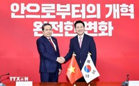 Việt Nam mong muốn cùng Hàn Quốc thúc đẩy quan hệ hai nước phát triển mạnh mẽ
