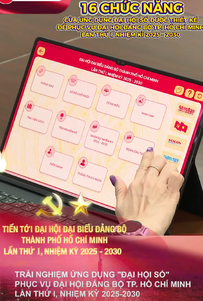 Trải nghiệm ứng dụng "Đại hội số" phục vụ Đại hội Đảng bộ TP. Hồ Chí Minh lần thứ I, nhiệm kỳ 2025-2030