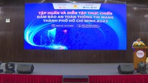 Hoàn thành diễn tập thực chiến bảo vệ hệ thống thông tin TP. Hồ Chí Minh