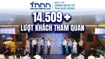 Lần đầu tiên tại Metro, Ngày hội Công nghệ số Thủ Đức - Thu Duc Digital Day 2025 thu hút hơn 14.509 lượt khách tham gia