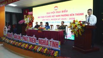 Tổ chức Đại hội Đại biểu MTTQ Việt Nam lần thứ I, nhiệm kỳ 2025 - 2030 tại phường Bến Thành