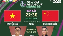 Trực tiếp U23 Việt Nam - U23 Trung Quốc