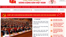 Cổng Thông tin điện tử Đảng Cộng sản Việt Nam sẽ truyền hình trực tuyến phiên bế mạc Đại hội XIV của Đảng