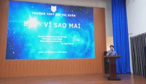 Tiếp sức đến trường cho học sinh khó khăn bằng học bổng “Vì sao mai”