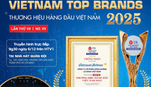 HTV1 truyền hình trực tiếp Lễ công bố Thương hiệu hàng đầu Việt Nam 2025