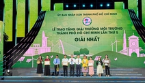 Cùng HTV Hành động xanh đạt giải Nhất tại Giải thưởng Môi trường TP.HCM lần thứ 5