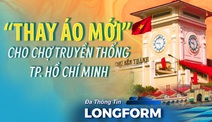 Chợ truyền thống tại TP. Hồ Chí Minh khoác áo mới