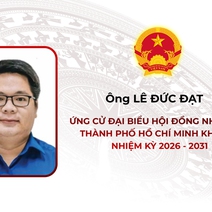 Tóm tắt tiểu sử ông Lê Đức Đạt ứng cử Hội đồng nhân dân TP. Hồ Chí Minh Khóa XI