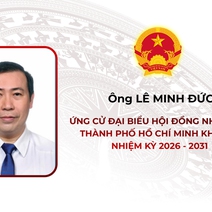 Tóm tắt tiểu sử ông Lê Minh Đức ứng cử Hội đồng nhân dân TP. Hồ Chí Minh Khóa XI