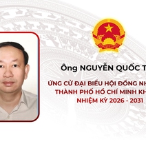 Tóm tắt tiểu sử ông Nguyễn Quốc Thái ứng cử Hội đồng nhân dân TP. Hồ Chí Minh Khóa XI