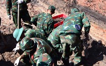 Phát hiện thêm 11 hài cốt liệt sĩ tại công viên Lê Thị Riêng
