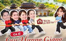 Dàn nghệ sĩ ghi hình Mái ấm gia đình Việt tại Ninh Bình