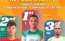 Nguyễn Tấn Hoài tấn công thần tốc, thống trị Sprint 3 chặng 21