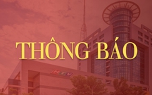 Thông báo lựa chọn tổ chức thẩm định giá 4 ô-tô chuyên dùng