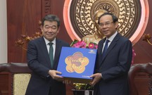Bí thư Thành ủy TP.HCM Nguyễn Văn Nên tiếp Tổng Lãnh sự Hàn Quốc chào từ biệt