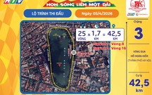 Giới thiệu lộ trình Chặng 3 - Cúp Truyền hình TP. Hồ Chí Minh 2026: Vòng đua quanh hồ Hoàn Kiếm