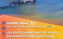 Cầu Phước Khánh tăng tốc về đích, sẵn sàng hợp long tháng 5/2026