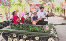 TP. Hồ Chí Minh: Hấp dẫn mô hình trải nghiệm "Xe tăng hành trình chiến xa"