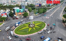 TP Hồ Chí Minh thí điểm phân luồng mới tại vòng xoay Nguyễn Bỉnh Khiêm