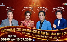 Trực tiếp: Công bố danh sách thí sinh vào vào Tuyển chọn Chuông vàng vọng cổ 2026