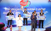 Tay cơ Trần Thanh Lực lên ngôi vô địch Giải Billiards Carom 3 băng Quốc tế HTV 2026 - Cúp Becamex IJC