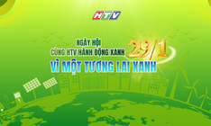 8g30 ngày 29/1: Livestream Ngày hội "Cùng HTV Hành động xanh" 2026