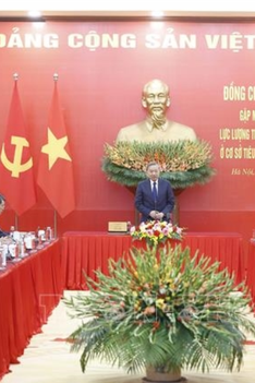 Tổng Bí thư Tô Lâm gặp mặt các tập thể, cá nhân tham gia bảo vệ an ninh, trật tự ở cơ sở tiêu biểu, xuất sắc