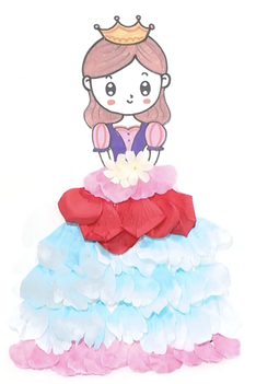 Góc nhỏ kỳ diệu - Sáng tạo với cánh hoa
