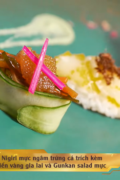 Quán ăn hạnh phúc: Bất ngờ Omakase với nguyên liệu Việt