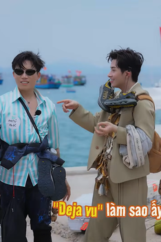 Ali Hoàng Dương làm cây treo đồ, mặc quần "ngàn lớp" lách luật trong "Say Hi" Rực Rỡ - Tập 5