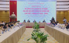 Chuẩn bị Đại hội đại biểu Đảng bộ Chính phủ lần thứ I, nhiệm kỳ 2025-2030