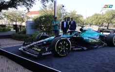 Đội F1 Aston Martin ra mắt mẫu xe mới trước chặng Mỹ GP