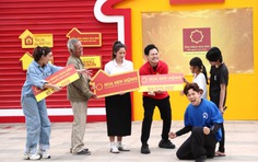 Thành Trung, Huỳnh Lập, Diệu Nhi tham gia "Mái ấm gia đình Việt" tại Hà Nội