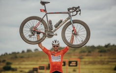 Kết thúc cuộc đua xe đạp địa hình Gravel Burn